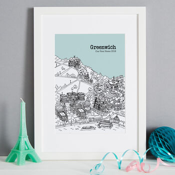 Personalised Greenwich Print, 6 of 10