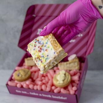 The Happy Birthday Deluxe Cookie And Cookie Pie Gift Box, 11 of 12
