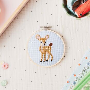 Deer Cross Stitch Kit, 3 of 4