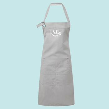 Premium Canvas Personalised Apron With Name, 10 of 10