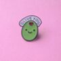 Olive You Love Enamel Pin Badge, thumbnail 2 of 4