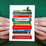 Funny Book Puns Christmas Card, thumbnail 5 of 5