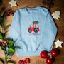 Red Tractor Christmas Jumper, thumbnail 1 of 4