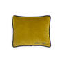 Personalised Pet Bed In Gold And Navy Velvet, thumbnail 5 of 7