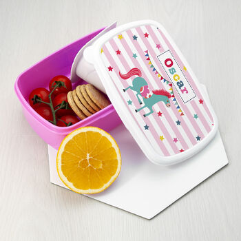 Personalised Kid's Circus Lunch Box, 7 of 11