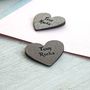 Personalised Wood Engraved Love Heart Plectrum, thumbnail 4 of 5