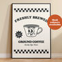 Freshly Brewed Ground Coffee Print, thumbnail 5 of 5