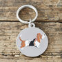 Basset Hound Dog ID Name Tag, thumbnail 2 of 9