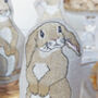 Embroidered Rabbit Egg Cosy, thumbnail 7 of 7