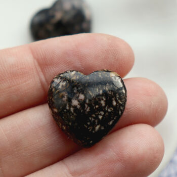 Rhodolite Crystal Heart For Love And Compassion, 2 of 5