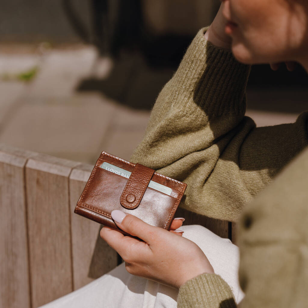 Leather Credit And Travel Card Holder By The Leather Store