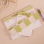 Keyboard Weekly Planner Pad | Matcha, thumbnail 7 of 8