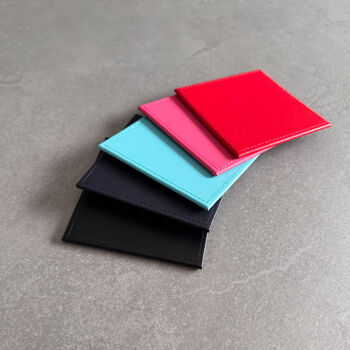 Cheers Leather Coasters – Housewarming Or New Home Gift, 6 of 12