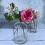 Rose Bouquet In Glass Vase, thumbnail 5 of 12