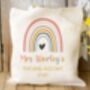 Rainbow Pink Teacher Tote Bag, thumbnail 2 of 2