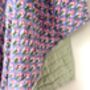 Luxury Reversible Block Print Quilt, thumbnail 4 of 5