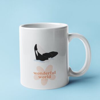 Orca Breching Personalised Mug, 3 of 4