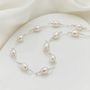 Girls Sterling Silver First Pearl Gift Set, thumbnail 5 of 8