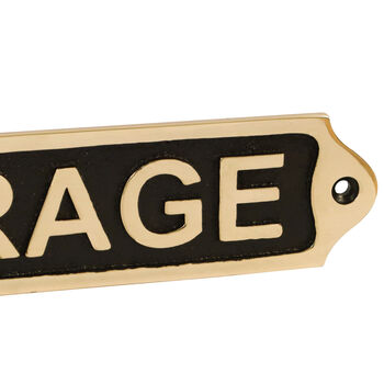 Custom Garage Plaque Metal Sign For Wall, 3 of 7