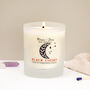 Black Cherry Scented Soy Wax Candle In Glass Jar, thumbnail 1 of 8