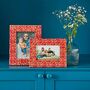 Vidya Red Photo Frame, thumbnail 1 of 5