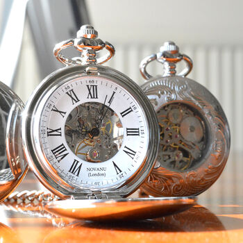 Antique Style Personalised Pocket Watch, 2 of 7