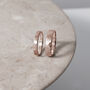Brushed Hammered 9ct/18ct Gold Ring, thumbnail 3 of 6
