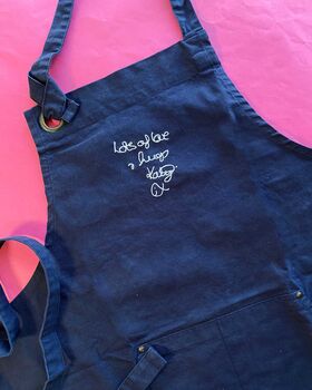 Personalised Handwriting Apron, 3 of 3