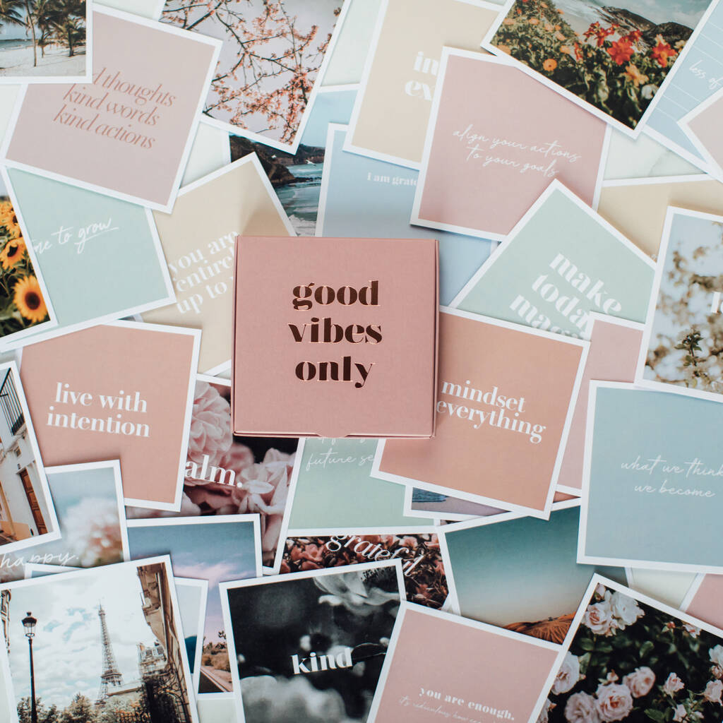 'Good Vibes Kit' Inspirational Prints By The Inspired Stories
