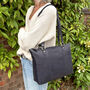 Women's Leather Shoulder Bag, Tote Bag, thumbnail 4 of 10