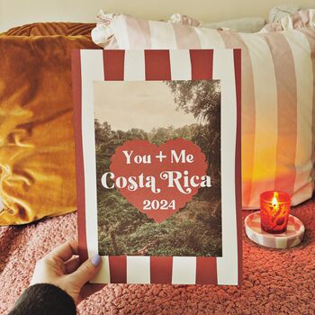 You + Me Personalised Love Print, 5 of 5