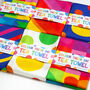 Rainbow Heart Tea Towel, thumbnail 5 of 7