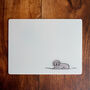 Fluffy Dog Glass Worktop Saver, thumbnail 2 of 3