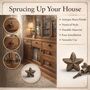 Vintage Brass Star Fish Drawer Knob, thumbnail 6 of 8