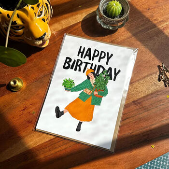 Autumn Acorn Earrings And Greetings Card Gift Set, 9 of 9