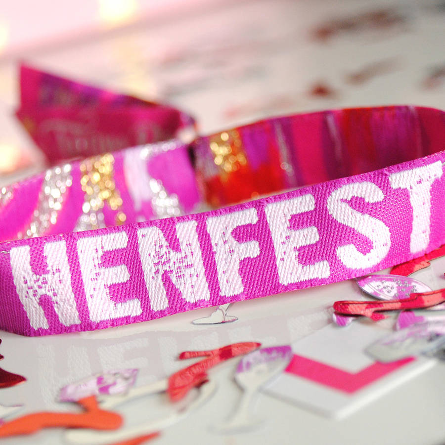 Henfest Hen Party Wristbands, 1 of 11