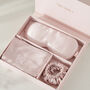 Silk Addict 100% Mulberry Silk Pale Pink Gift Set, thumbnail 4 of 7