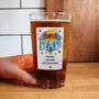 Super Dad Pint Glass Fathers Day Beer Gifts, thumbnail 3 of 4