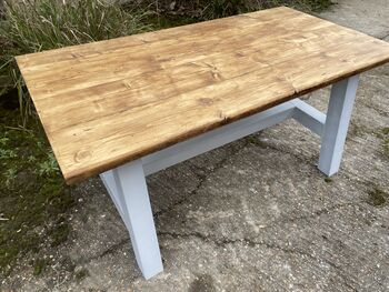 Reclaimed Timber Dining Room Table, 6 of 12