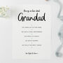 Things We Love About Grandad Print, thumbnail 3 of 6