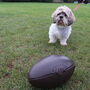 Personalised Vintage Leather Rugby Ball, thumbnail 6 of 7
