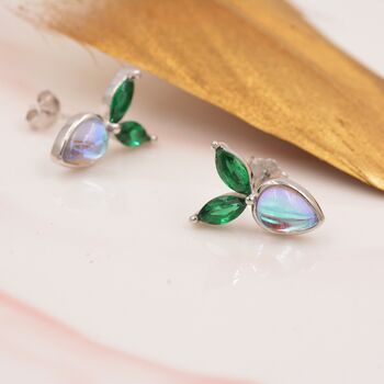 Sterling Silver Cute Carrot Stud Earrings, 2 of 12