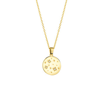 Fine Celestial Diamond Sterling Silver Necklace, 7 of 12