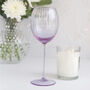 Lilla Handblown White Wine Glass, thumbnail 1 of 2