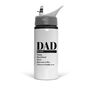 Dad Personalised Water Bottle, thumbnail 5 of 5