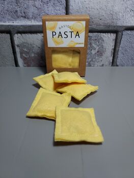 Pretend Play Felt Ravioli Pasta Toy Set, 3 of 8