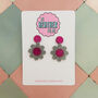 Daisy Flower Earrings, thumbnail 1 of 12