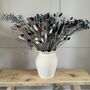 Navy Blue And Grey Dried Flower Arrangement, thumbnail 6 of 6