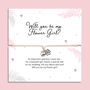 Will You Be My Flower Girl Bracelet, thumbnail 1 of 6