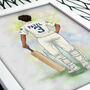 Personalised Custom Cricketer Print, thumbnail 2 of 7